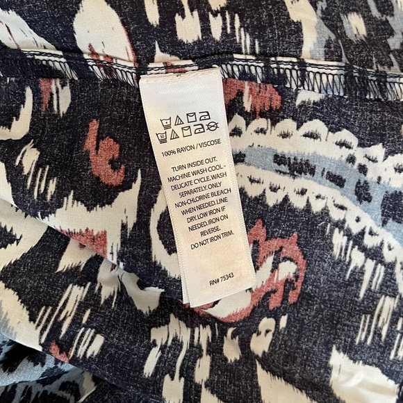 NWT | Lucky Brand | Patterned Maxi Dress - Picture 9 of 13